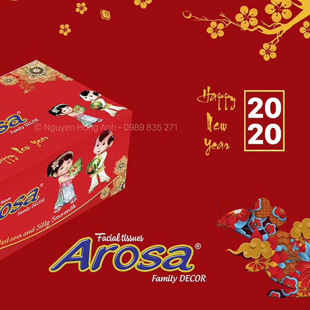 THIẾT KẾ HỘP - BAO BÌ SẢN PHẨM KHĂN GIẤY