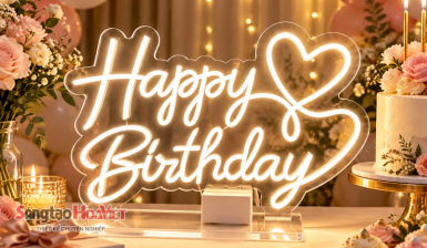 Đèn Led Neon Happy Birthday